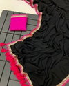 Zumkha By Aab Palin designer Soft Georgette Saree Suppliers In India
